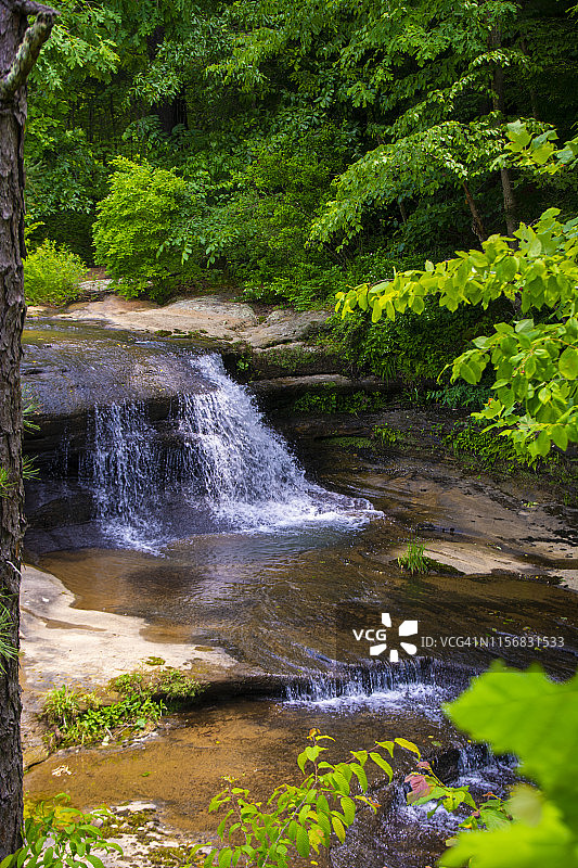 霍金山的上瀑布图片素材