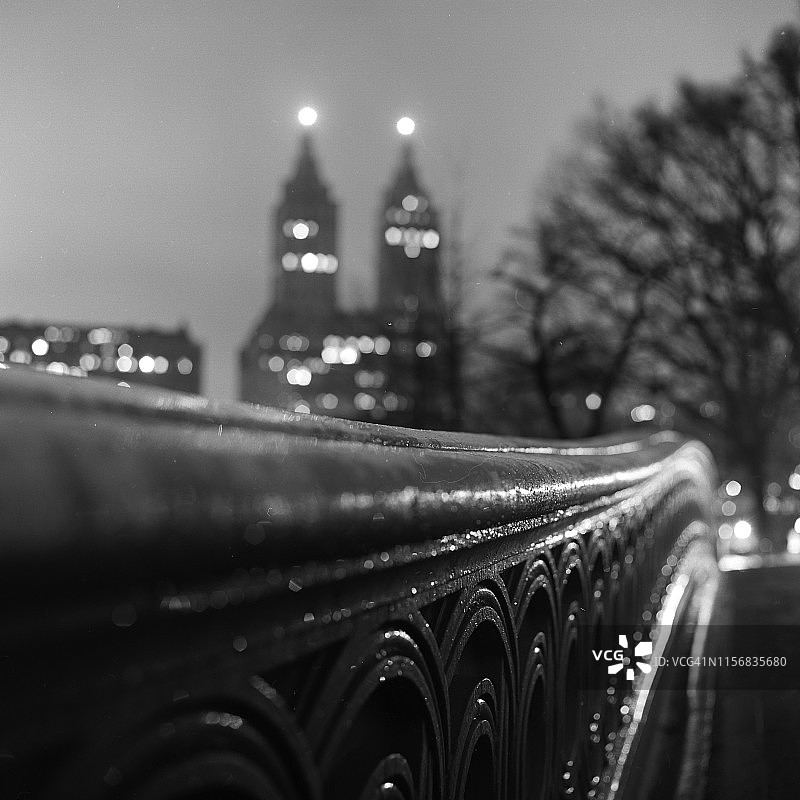 弓桥和圣雷莫公寓图片素材