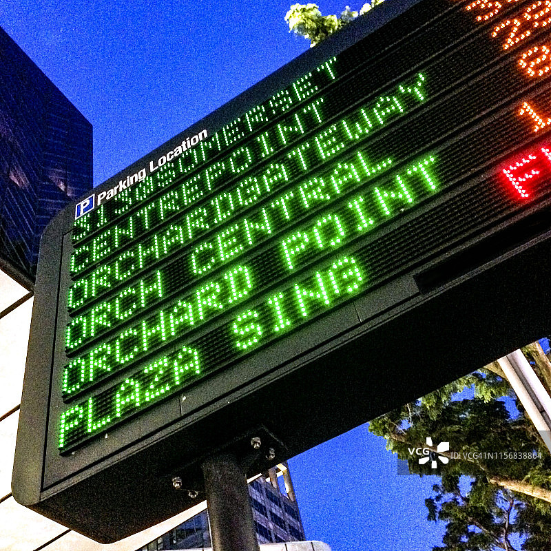 新加坡乌节路图片素材