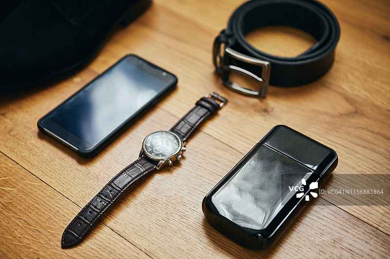 商务男士风格配饰图片素材