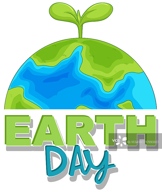 世界地球日图标图片素材