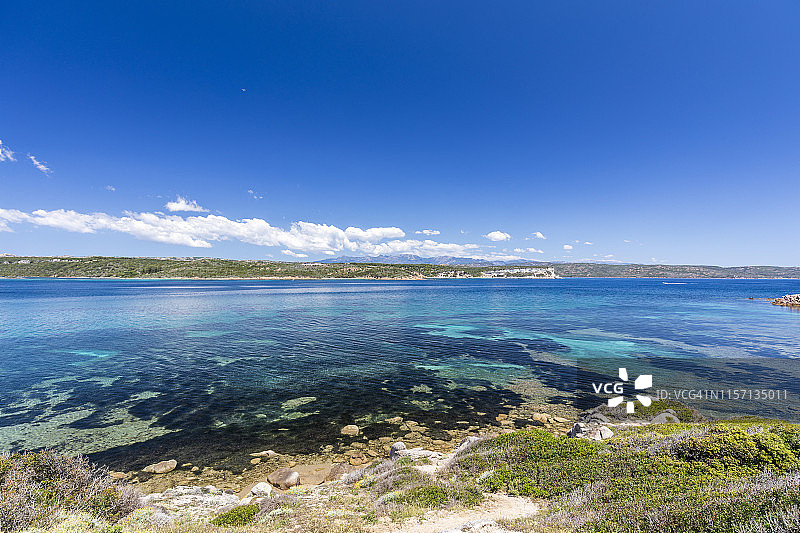 法国科西嘉岛南部图片素材