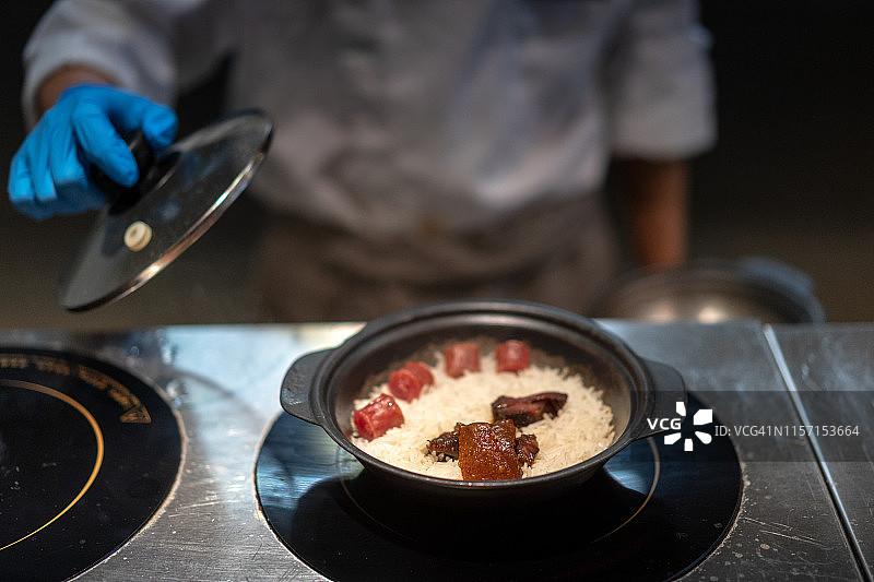 中式煲仔饭图片素材