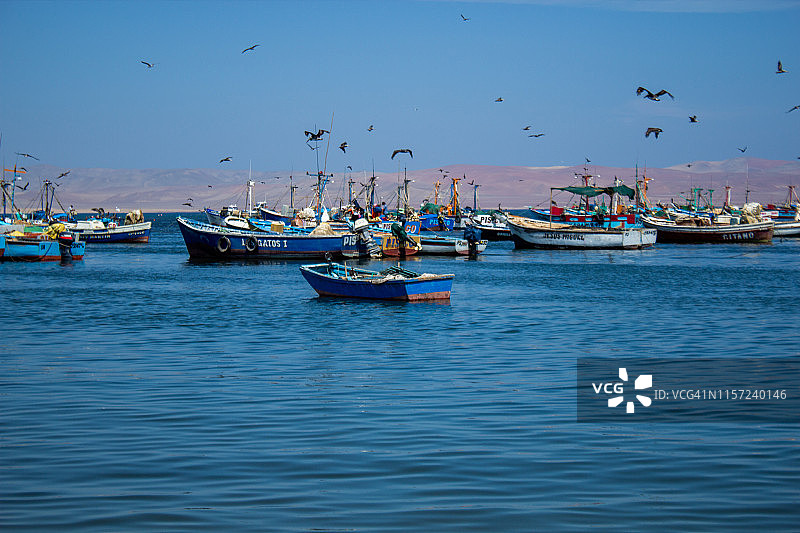 帕拉卡斯查科码头图片素材