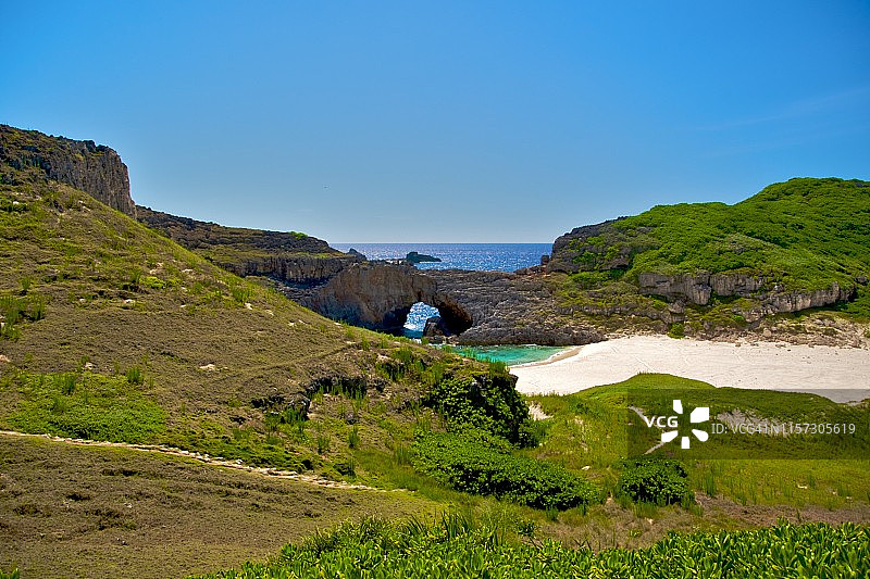 小笠原群岛南岛风光图片素材