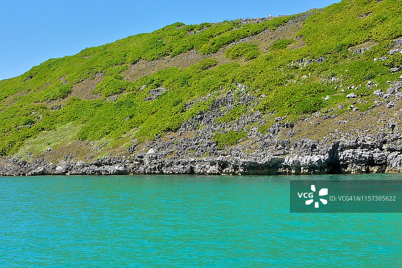 小笠原群岛南岛风光图片素材