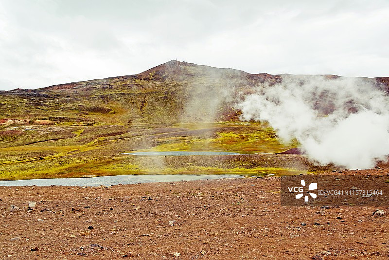 欧洲冰岛Hverir图片素材