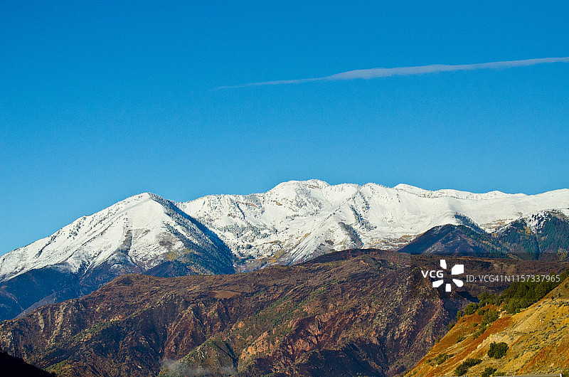 犹他州西班牙福克瓦萨奇山脉落基山脉图片素材