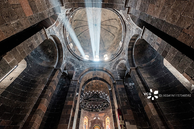 亚美尼亚圣赫里普西梅教堂（联合国教科文组织世界遗产的一部分）图片素材