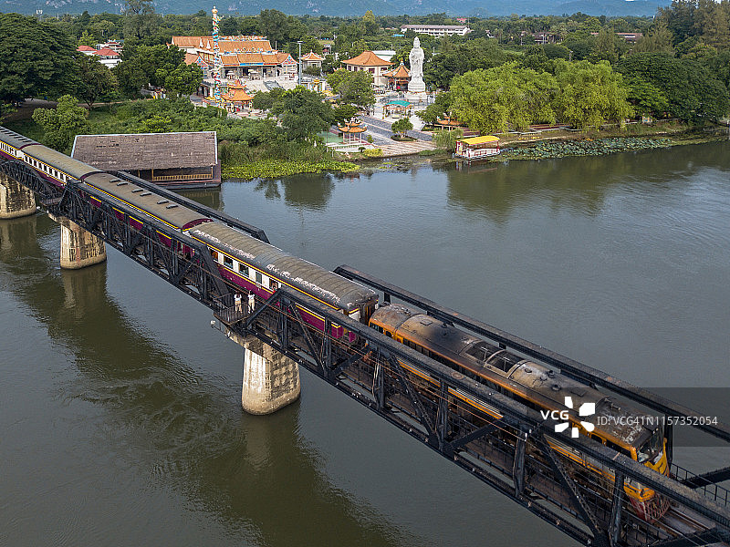 二战死亡铁路桂河大桥图片素材