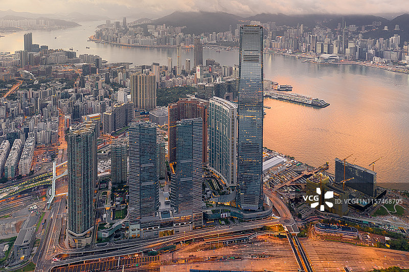 香港西九龙图片素材