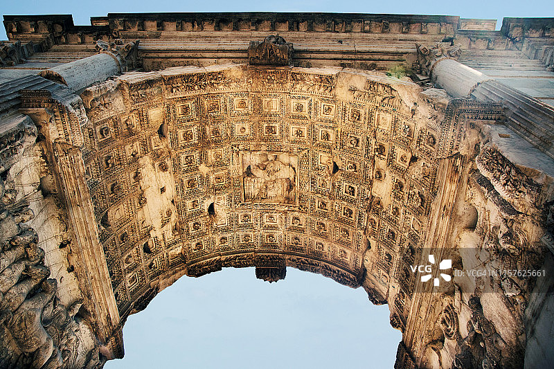 意大利罗马提图斯拱门图片素材