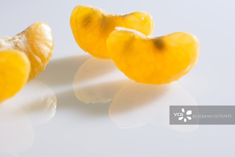 橘子切片图片素材