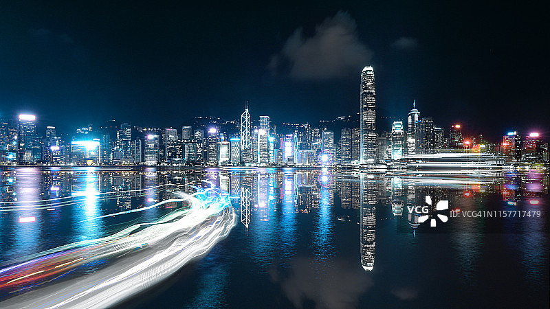 维多利亚港图片素材