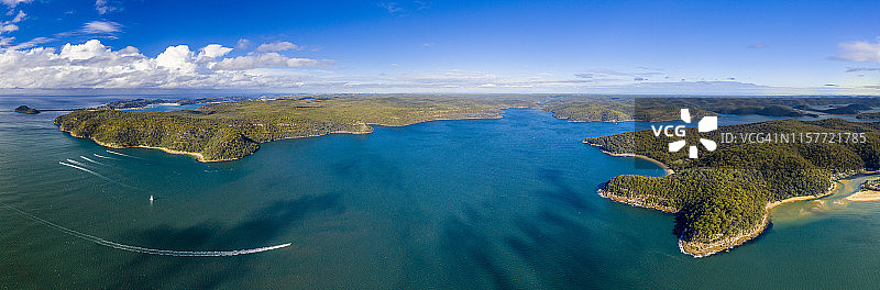 中央海岸霍克斯伯里河图片素材