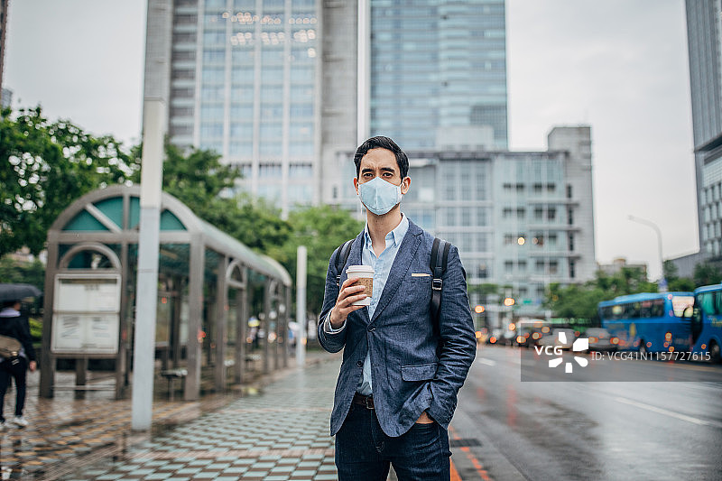 城市中的商人图片素材