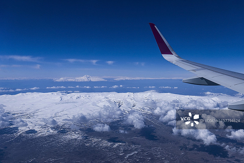 土耳其境内的阿勒山图片素材