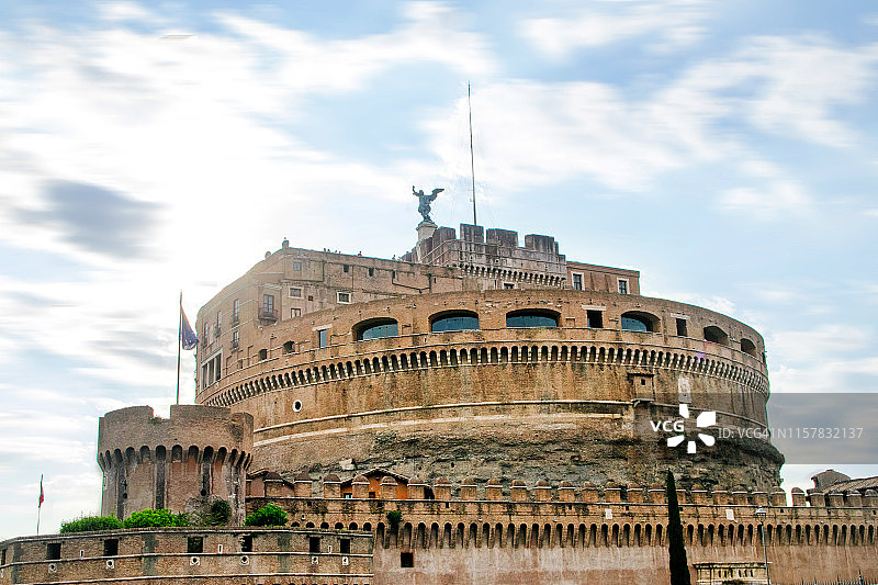 意大利罗马的圣天使城堡图片素材