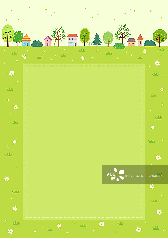 夏季自然乡村风光图片素材