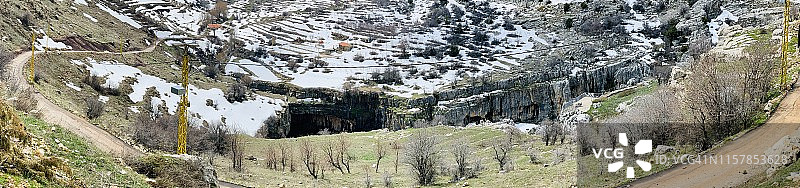 黎巴嫩的黎巴嫩山图片素材