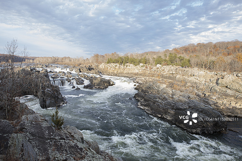 弗吉尼亚州大瀑布图片素材