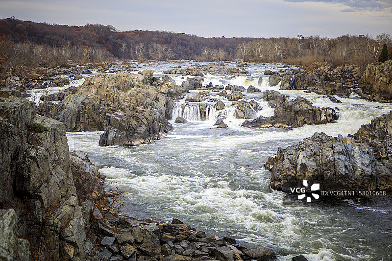 弗吉尼亚州大瀑布图片素材