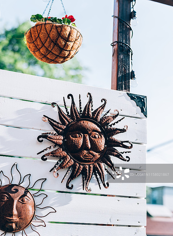 夏季户外露台图片素材