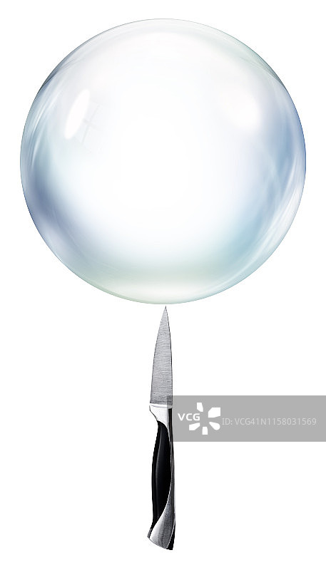破裂的泡泡图片素材