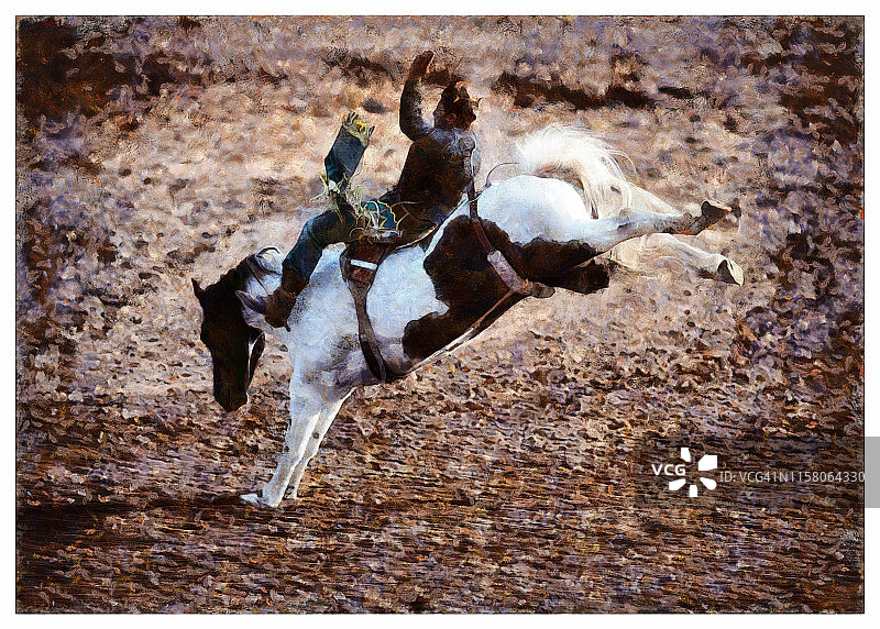 数码照片处理：烈马图片素材