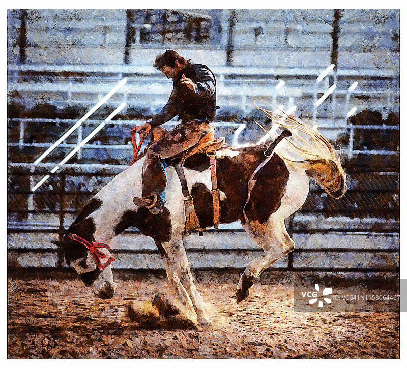 数码照片处理：烈马图片素材