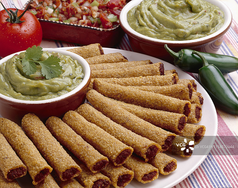 墨西哥卷饼盘图片素材