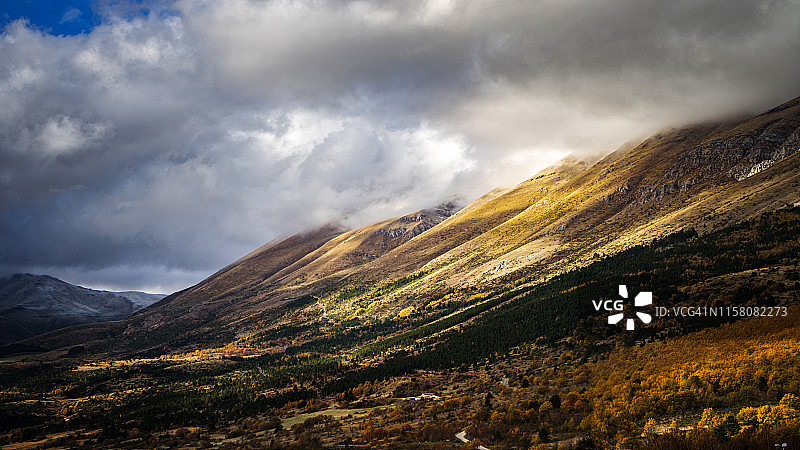 格兰萨索与蒙蒂德拉拉加国家公园图片素材