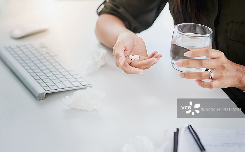 增强抵抗力，对抗流感图片素材