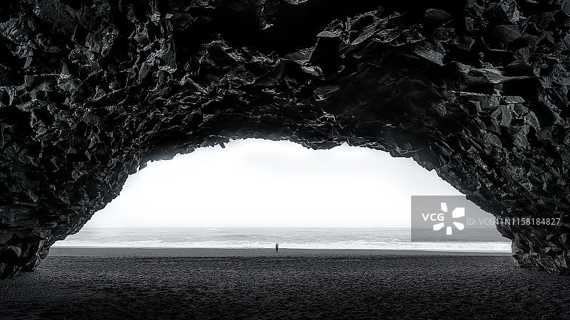 维克黑沙滩图片素材