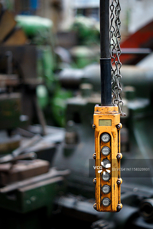 旧机器控制按钮图片素材