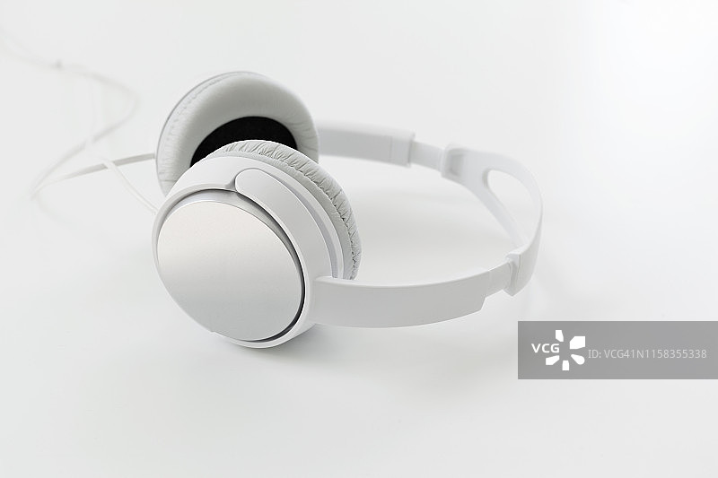 白色耳机图片素材
