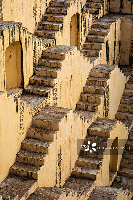 斋浦尔阶梯井图片素材