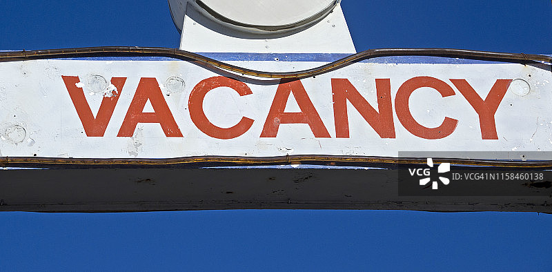 霓虹灯招聘标志图片素材