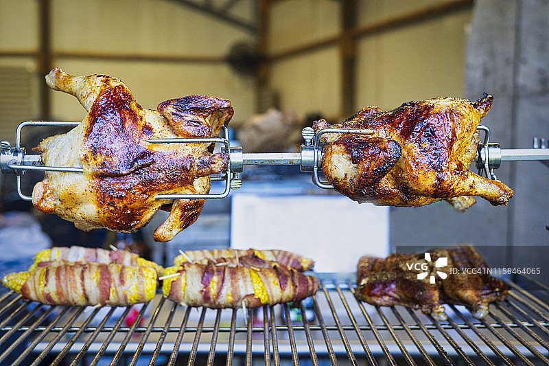 烤鸡图片素材