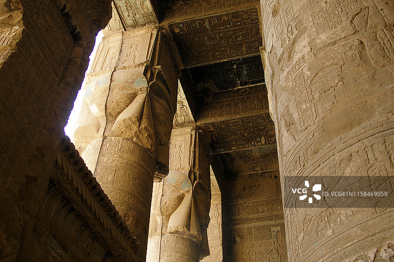 哈托尔神庙，丹德拉图片素材