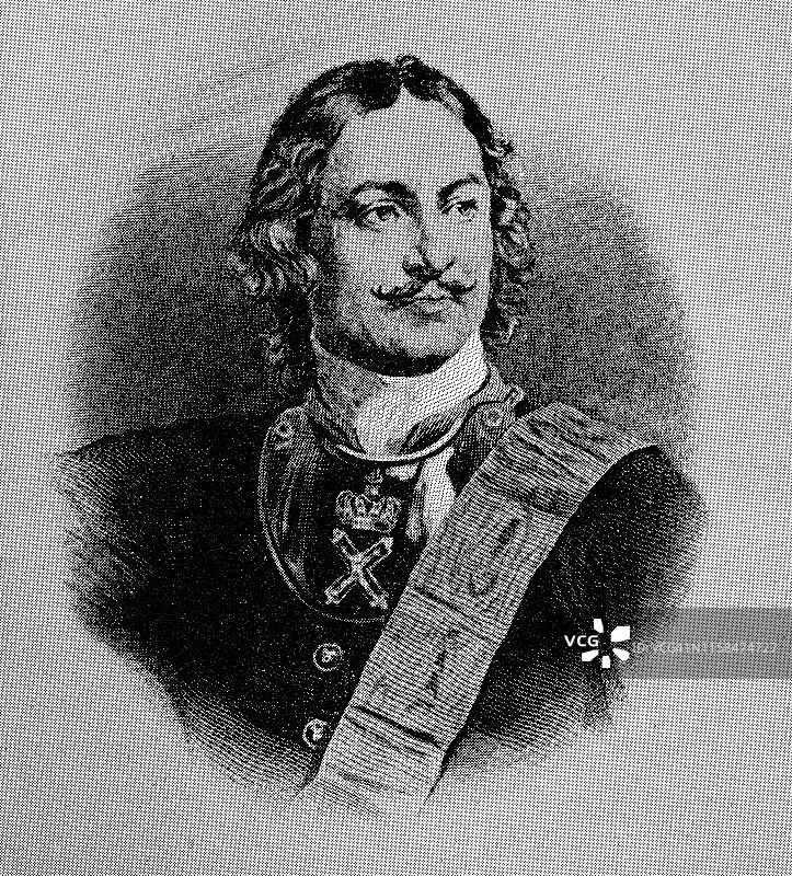 俄罗斯沙皇彼得大帝 - 18世纪的俄罗斯帝国图片素材