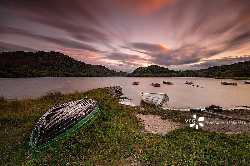 鲁思文湖图片素材