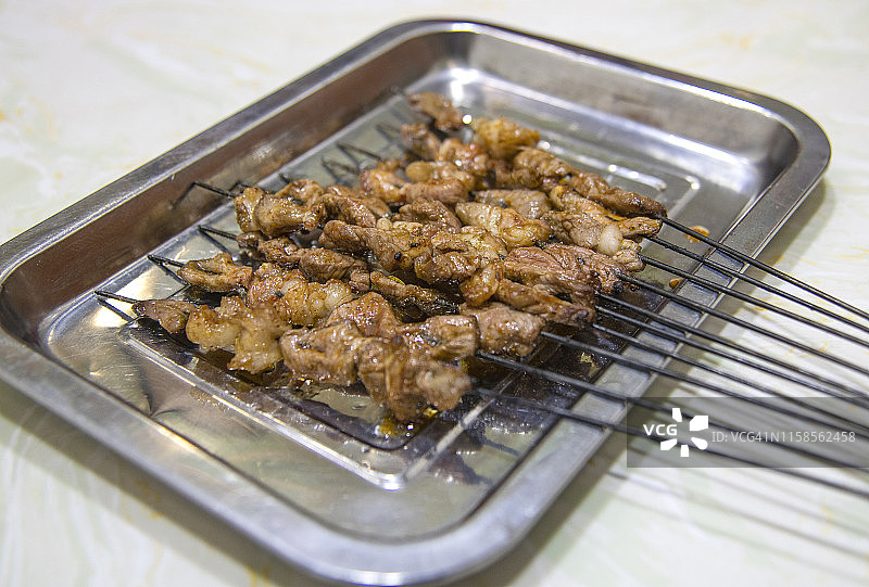 青海烤羊肉图片素材