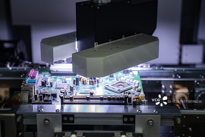 用于逆向工程的3D扫描高精度零件图片素材