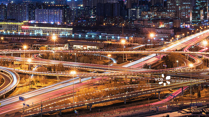 北京城市交通图片素材