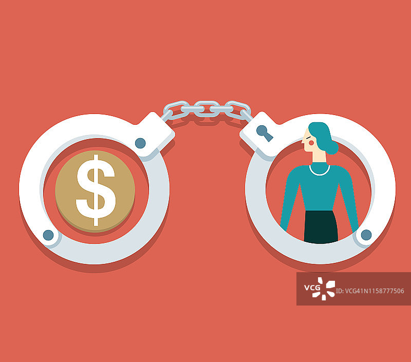 囚犯 - 女商人图片素材