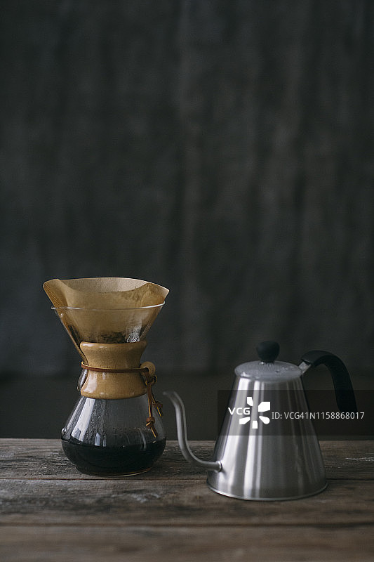 准备过滤咖啡图片素材