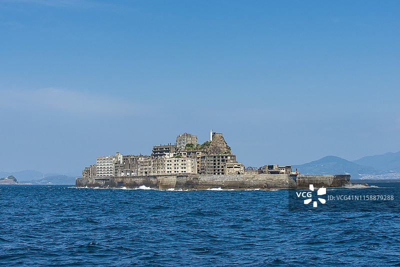 日本长崎县端岛图片素材