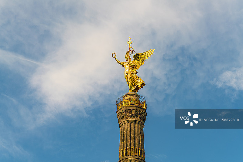 德国柏林胜利柱景观图片素材
