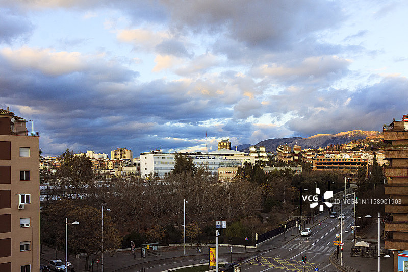 格拉纳达市中心图片素材